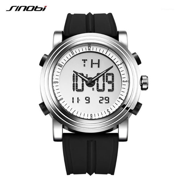 sinobi men's digital quartz watch multifunctional chronograph wristwatch for male sport waterproof clock relogio masculino1, Slivery;brown
sinobi men's digital quartz watch multifunctional chronograph wristwatch for male sport waterproof clock relogio masculino1, Slivery;brown