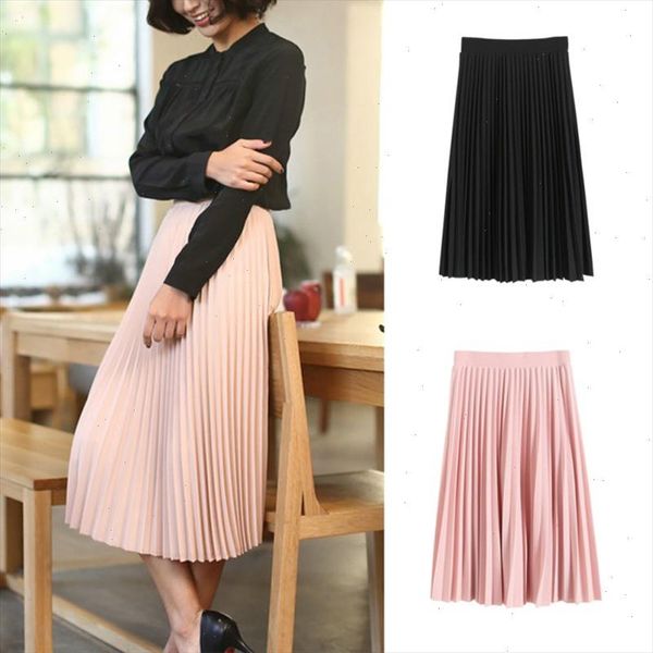 autumn women black pink all match chiffon skirt pleated skirts department summer slim thin casual lovely fold skirts
autumn women black pink all match chiffon skirt pleated skirts department summer slim thin casual lovely fold skirts