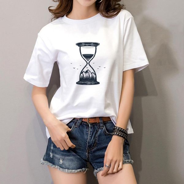 plus size s-3xl new hourglass print t shirt women shirts cotton o neck short sleeve summer t-shirt casual tshirt, White
plus size s-3xl new hourglass print t shirt women shirts cotton o neck short sleeve summer t-shirt casual tshirt, White