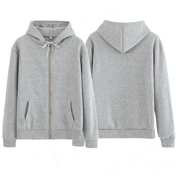 women sweatshirt casual solid colors oversized full zip-up hoodies jacket 2020 winter velvet thickening warm long sleeve q1217, Black;white
women sweatshirt casual solid colors oversized full zip-up hoodies jacket 2020 winter velvet thickening warm long sleeve q1217, Black;white