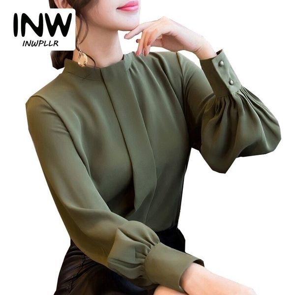 new autumn spring women fashion ladies long sleeve shirts casual chiffon blouse work wear office blusas femininas y200828, White
new autumn spring women fashion ladies long sleeve shirts casual chiffon blouse work wear office blusas femininas y200828, White