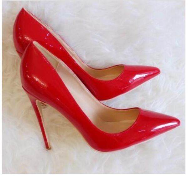 new fashion women pumps nude patent leather lady pointe toe high heels shoes size 33-44 12cm 10cm 8cm party shoes, Black
new fashion women pumps nude patent leather lady pointe toe high heels shoes size 33-44 12cm 10cm 8cm party shoes, Black