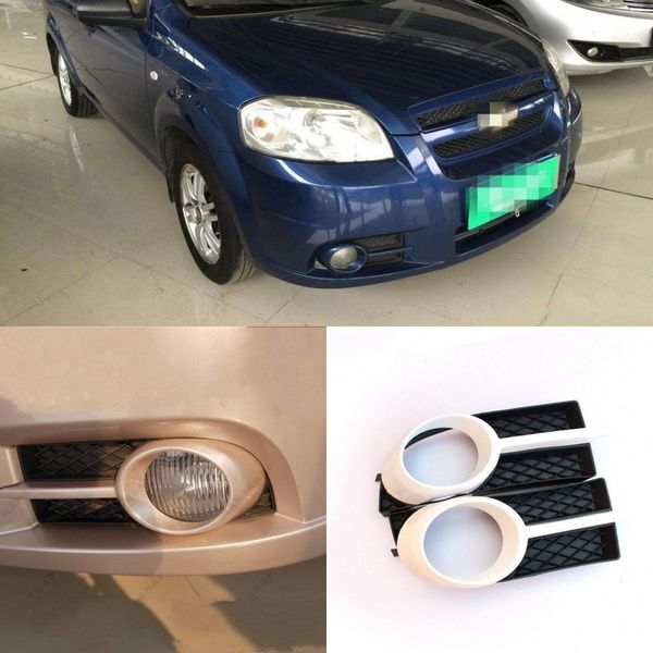 2pcs kit car new black front left + right bumper fog light lamp cover grille fit for chevrolet lova 2006-2008
2pcs kit car new black front left + right bumper fog light lamp cover grille fit for chevrolet lova 2006-2008