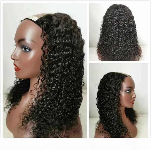 brazilian virgin water wave u part human hair wigs for black women unprocessed curly glueless u shape wig invisable braided full tips wig, Black;brown
brazilian virgin water wave u part human hair wigs for black women unprocessed curly glueless u shape wig invisable braided full tips wig, Black;brown