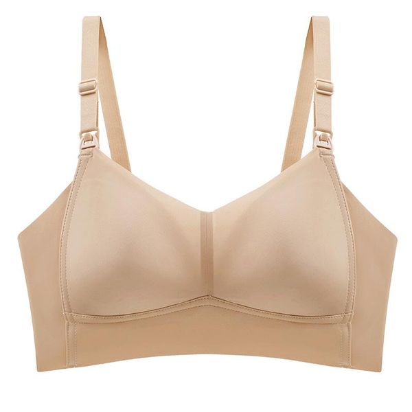 modal nursing bra no rims button on pregnant women underwear thin section of the type that wipe a bosom, Red;black
modal nursing bra no rims button on pregnant women underwear thin section of the type that wipe a bosom, Red;black