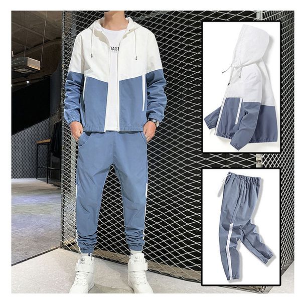 men's casual suit autumn men's jacket jacket jacket trousers sports youth handsome fashion men's clothing, Tan;black
men's casual suit autumn men's jacket jacket jacket trousers sports youth handsome fashion men's clothing, Tan;black
