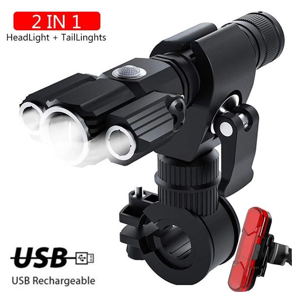 1500 mah bicycle light bike headlight led taillight usb rechargeable three lamp mtb cycling lamp
1500 mah bicycle light bike headlight led taillight usb rechargeable three lamp mtb cycling lamp