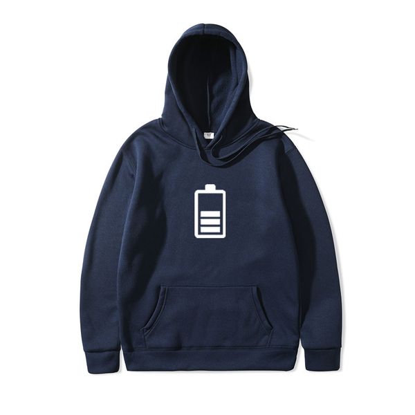 fashion men's battery print hoodies sweatshirt men hip hop fleece balck slim sportswear kg-40, Black
fashion men's battery print hoodies sweatshirt men hip hop fleece balck slim sportswear kg-40, Black