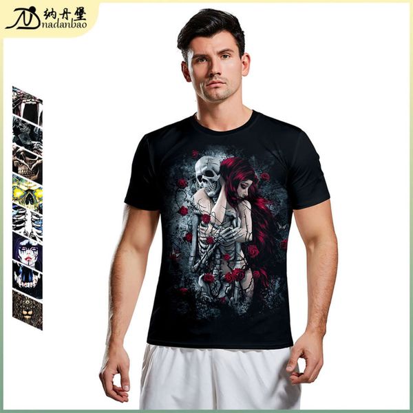 selling 3d digital printing short sve shirt for ghost ftival in 2020, Black
selling 3d digital printing short sve shirt for ghost ftival in 2020, Black