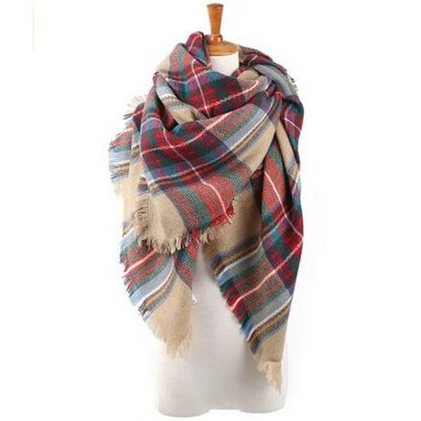 autumn and winter plaid scarves women tassel warm stripe shawl popular square scarf, Blue;gray
autumn and winter plaid scarves women tassel warm stripe shawl popular square scarf, Blue;gray