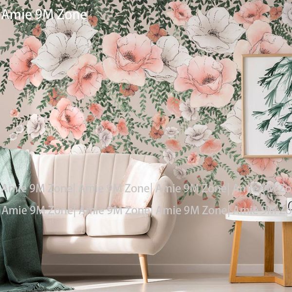 wallpapers tuya art warm pink florals wall design wall-paper for bedroom mural living room and bed discount
wallpapers tuya art warm pink florals wall design wall-paper for bedroom mural living room and bed discount