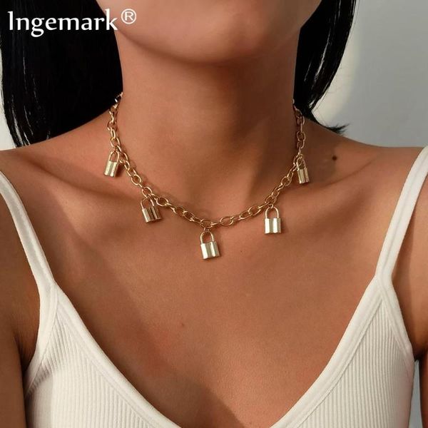 pendant necklaces goth lover lock choker necklace for women collares statement vintage unique punk tassel padlock friends jewelry, Silver
pendant necklaces goth lover lock choker necklace for women collares statement vintage unique punk tassel padlock friends jewelry, Silver