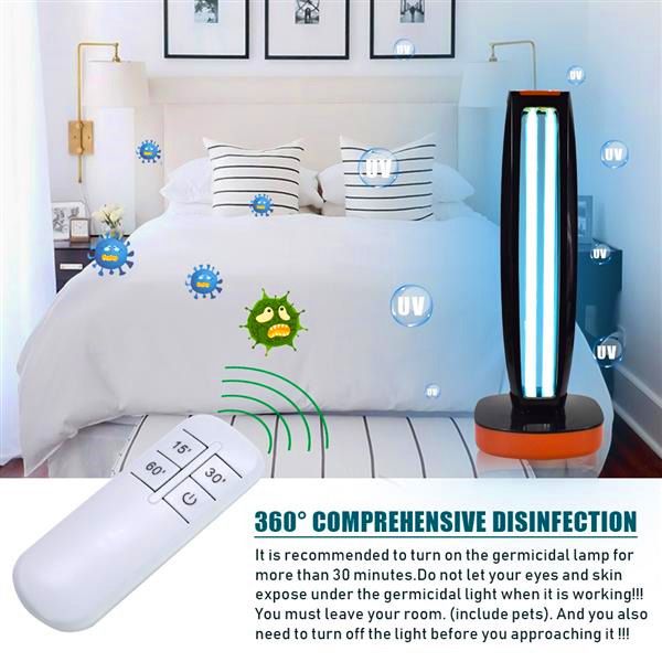 38w 110v wireless remote control ultraviolet sterilization lamp blue light power cord 1.5 meters long black indoor lighting lamp
38w 110v wireless remote control ultraviolet sterilization lamp blue light power cord 1.5 meters long black indoor lighting lamp