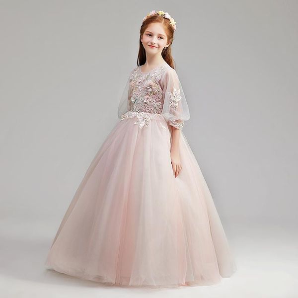 girl princess skirt flower child wedding dress fluffy yarn skirt children host christmas show long sleeves autumn and winter, White;blue
girl princess skirt flower child wedding dress fluffy yarn skirt children host christmas show long sleeves autumn and winter, White;blue
