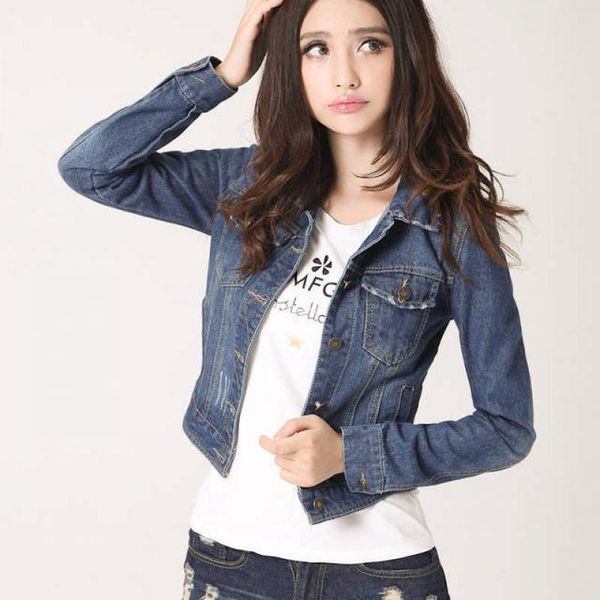 2020 autumn women fashion short paragraph coat lady loose solid color jacket harajuku single-breasted female cowboy outwear, Black;brown
2020 autumn women fashion short paragraph coat lady loose solid color jacket harajuku single-breasted female cowboy outwear, Black;brown