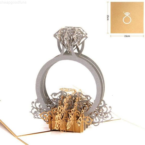 gold laser cut 3d ring pop up wedding invitations romantic handmade valentine's day for lover postcard greeting gift car
gold laser cut 3d ring pop up wedding invitations romantic handmade valentine's day for lover postcard greeting gift car