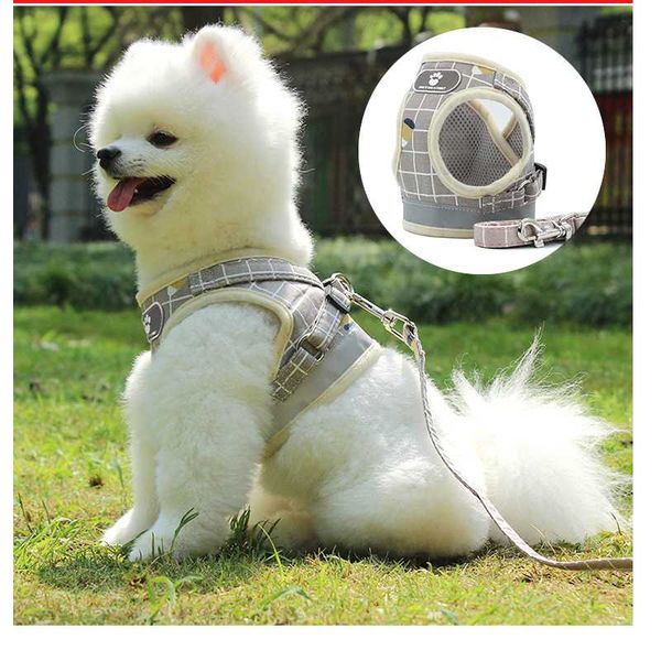 dog harness leash set adjustable breathable dog cat collar vest harness for puppy pet chihuahua chest strap accessories
dog harness leash set adjustable breathable dog cat collar vest harness for puppy pet chihuahua chest strap accessories