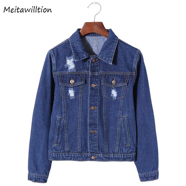 autumn women jeans jacket coats 2020 vintage long sleeve pockets bomber denim jackets lady slim female blue short outwear, Black;brown
autumn women jeans jacket coats 2020 vintage long sleeve pockets bomber denim jackets lady slim female blue short outwear, Black;brown