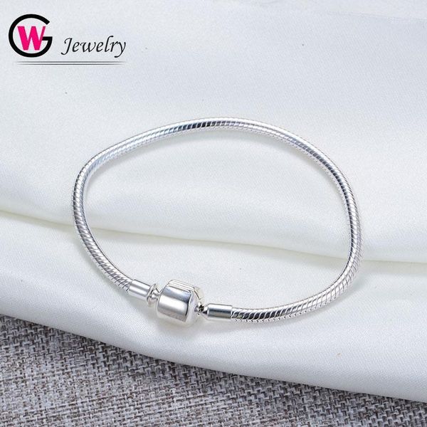 brand authentic women 925 silver bangle chain snap clasp jewelry charm bracelet original for women jewelry making femme pulseira1, Black
brand authentic women 925 silver bangle chain snap clasp jewelry charm bracelet original for women jewelry making femme pulseira1, Black