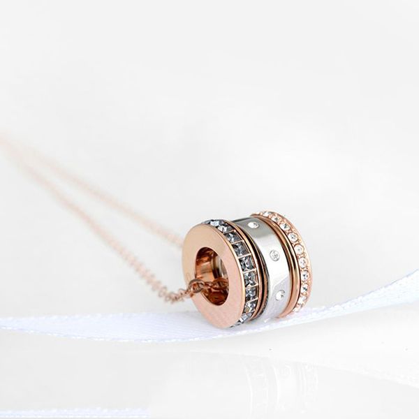 shijia ornament three-ring color necklace female circle good luck comes crystal fashion version classic rose gold clavicle chain fashion des, Silver
shijia ornament three-ring color necklace female circle good luck comes crystal fashion version classic rose gold clavicle chain fashion des, Silver