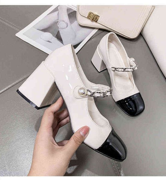 kukumary jane women's sho thick heels 2021 color matching miuniu high single college style small fragrance
kukumary jane women's sho thick heels 2021 color matching miuniu high single college style small fragrance