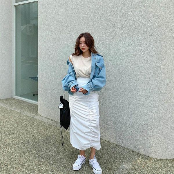 autumn students chic denim casual feminine bf style brief cowboy office lady all-match fresh loose coat large, Black;brown
autumn students chic denim casual feminine bf style brief cowboy office lady all-match fresh loose coat large, Black;brown