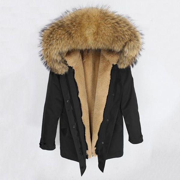 oftbuy 2020 waterproof long parka winter jacket women coat real natural raccoon fur hood faux fur liner detachable streetwear1, Black
oftbuy 2020 waterproof long parka winter jacket women coat real natural raccoon fur hood faux fur liner detachable streetwear1, Black