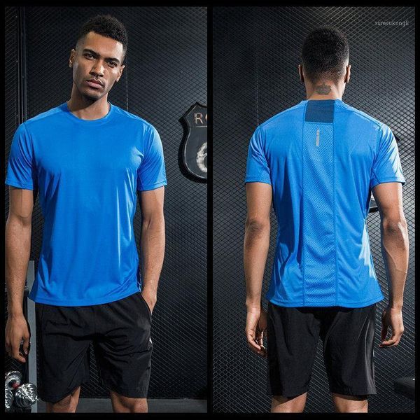 brand men's sportswear shirt running t-shirts for man short sleeve sports suit gym fitness soccer jerseys jogging shirt1, Black;blue
brand men's sportswear shirt running t-shirts for man short sleeve sports suit gym fitness soccer jerseys jogging shirt1, Black;blue