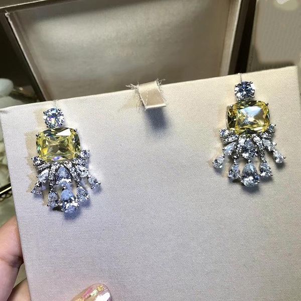stud brand pure 925 sterling silver for women blue green stone earrings wedding party jewelry big design, Golden;silver
stud brand pure 925 sterling silver for women blue green stone earrings wedding party jewelry big design, Golden;silver