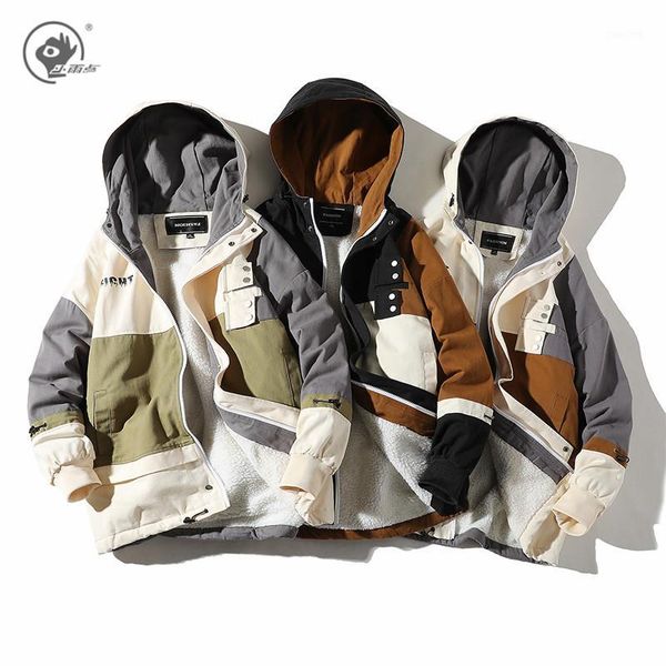 little rain winter jacket men hood plus size velvet parkas casual fleece coats thick hooded coat male parka overcoat large 4xl1, Black
little rain winter jacket men hood plus size velvet parkas casual fleece coats thick hooded coat male parka overcoat large 4xl1, Black