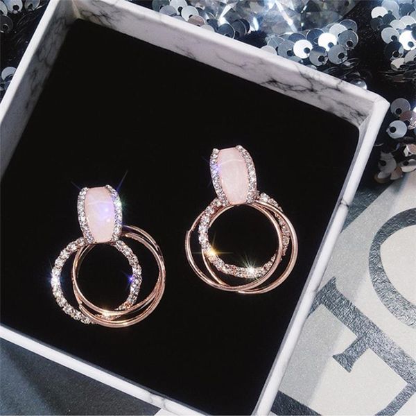 fashion crystal earrings personality circle earring dripping oil geometric earrings female ear jewelry, Golden;silver
fashion crystal earrings personality circle earring dripping oil geometric earrings female ear jewelry, Golden;silver