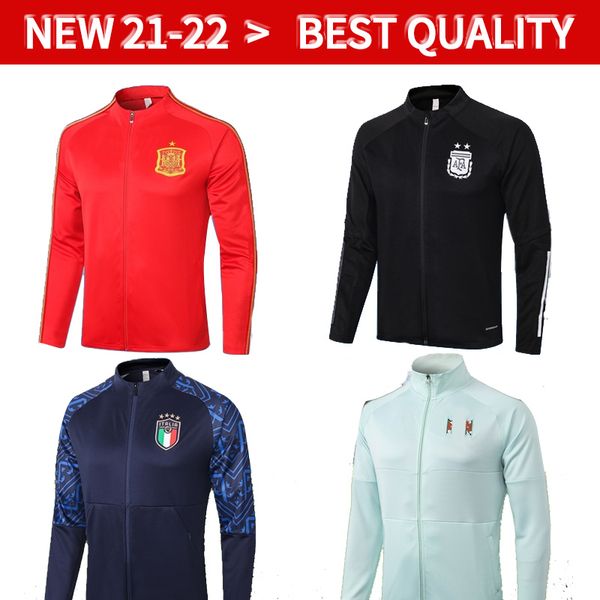 2021 2022 spain argentina football jacket tracksuit 20 21 jogging training jacket football surfetement jacket pants set 20 21, Black
2021 2022 spain argentina football jacket tracksuit 20 21 jogging training jacket football surfetement jacket pants set 20 21, Black