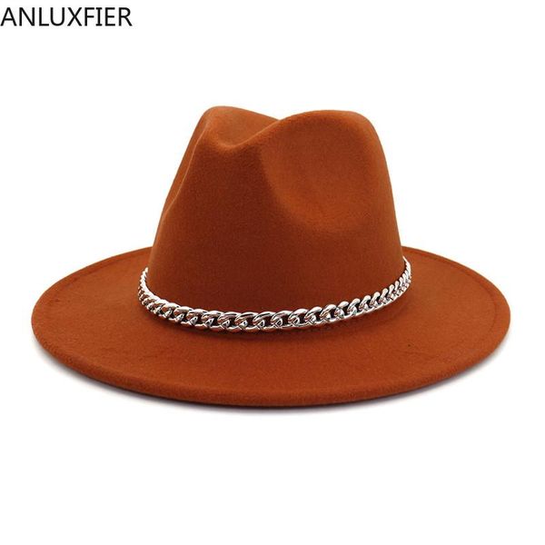 wide brim hats x3017 arrival wool felt fedora woolen hat fashion jazz adjustable metal chain decorate, Blue;gray
wide brim hats x3017 arrival wool felt fedora woolen hat fashion jazz adjustable metal chain decorate, Blue;gray