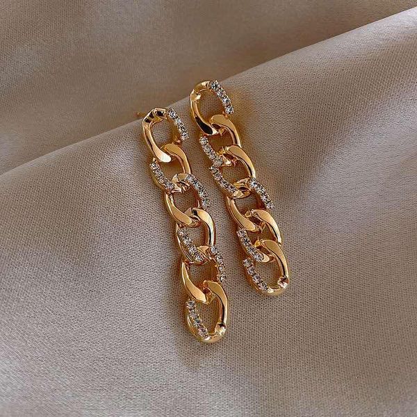 stud fashion cool wind simple hollow chain earrings for women long ear rings feature gifts friend, Golden;silver
stud fashion cool wind simple hollow chain earrings for women long ear rings feature gifts friend, Golden;silver