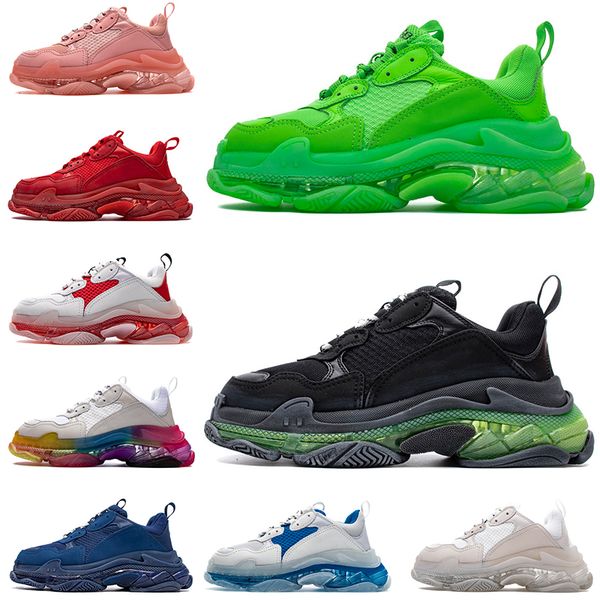 2021 fashion triple s mens womens casual shoes black white green crystal red bottoms sneakers clear sole paris 17fw dad shoes trainers
2021 fashion triple s mens womens casual shoes black white green crystal red bottoms sneakers clear sole paris 17fw dad shoes trainers