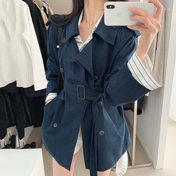 korean style ins vintage lapel double breasted lace-up waist hugging casual loose tooling cropped jacket1, Tan;black
korean style ins vintage lapel double breasted lace-up waist hugging casual loose tooling cropped jacket1, Tan;black