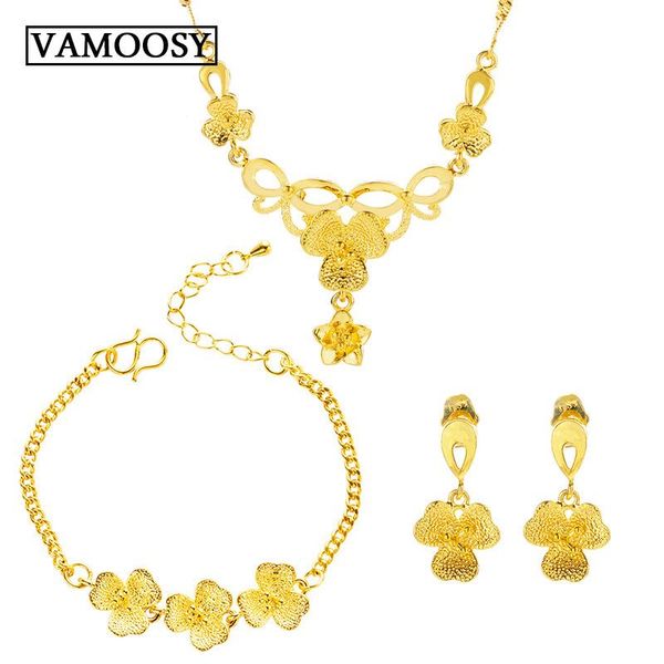 elegant 24k gold jewelry 2021 new bridal jewelry sets wedding leaf yellow gold bracelets necklaces earrings for women, Silver
elegant 24k gold jewelry 2021 new bridal jewelry sets wedding leaf yellow gold bracelets necklaces earrings for women, Silver