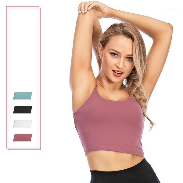 yoga outfits push up sports gym women for fitness cross strap womens gsleeveless running padded tank athletic vest1, White;red
yoga outfits push up sports gym women for fitness cross strap womens gsleeveless running padded tank athletic vest1, White;red