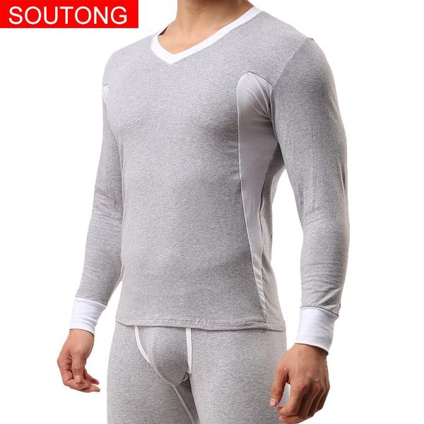 soutong winter cotton men long johns thicken men thermal underwear sets warm long johns thermal undershirts trousers qkt02, Black;brown
soutong winter cotton men long johns thicken men thermal underwear sets warm long johns thermal undershirts trousers qkt02, Black;brown