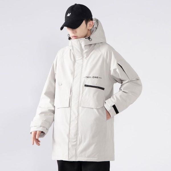 winter warm down jacket men casual windproof long thick hooded windbreaker coat male solid fashion parkas, Black
winter warm down jacket men casual windproof long thick hooded windbreaker coat male solid fashion parkas, Black