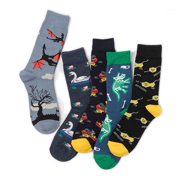 autumn new animal cartoon character stockings in barrel color men and women with ins cotton socks manufacturers selling1, Black
autumn new animal cartoon character stockings in barrel color men and women with ins cotton socks manufacturers selling1, Black