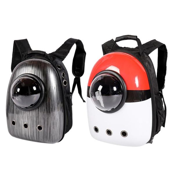 breathable pet travel backpack, space carrier bag, outdoor hiking bubble backpack for cats & dogs - black/red & white
breathable pet travel backpack, space carrier bag, outdoor hiking bubble backpack for cats & dogs - black/red & white