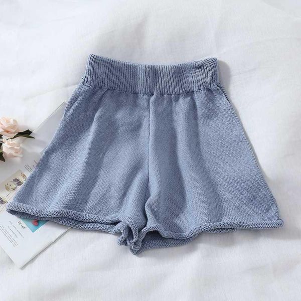 women's shorts fashion summer autumn women knitted wide leg pants elastic high waist short students casual loose sf19111, White;black
women's shorts fashion summer autumn women knitted wide leg pants elastic high waist short students casual loose sf19111, White;black