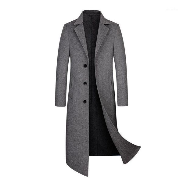 autumn and winter new men's double-sided high-end coat british fashion long fashion men's woolen coat wholesale xzb0051, Black
autumn and winter new men's double-sided high-end coat british fashion long fashion men's woolen coat wholesale xzb0051, Black
