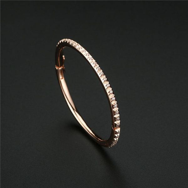 bangle funmode rose gold color black gun plated cz for women female wedding party bracelets bijoux femme wholesale fb75
bangle funmode rose gold color black gun plated cz for women female wedding party bracelets bijoux femme wholesale fb75