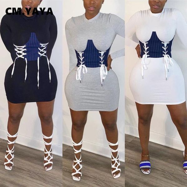 casual dresses cm.yaya winter women solid long sleeve strap dress sheath mini night club party street bandage, Black;gray
casual dresses cm.yaya winter women solid long sleeve strap dress sheath mini night club party street bandage, Black;gray