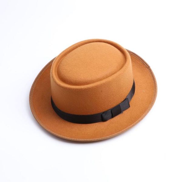 four seasons fedora hat simple style lmitation cashmere strap decoration flat brim prom party fashion, Blue;gray
four seasons fedora hat simple style lmitation cashmere strap decoration flat brim prom party fashion, Blue;gray