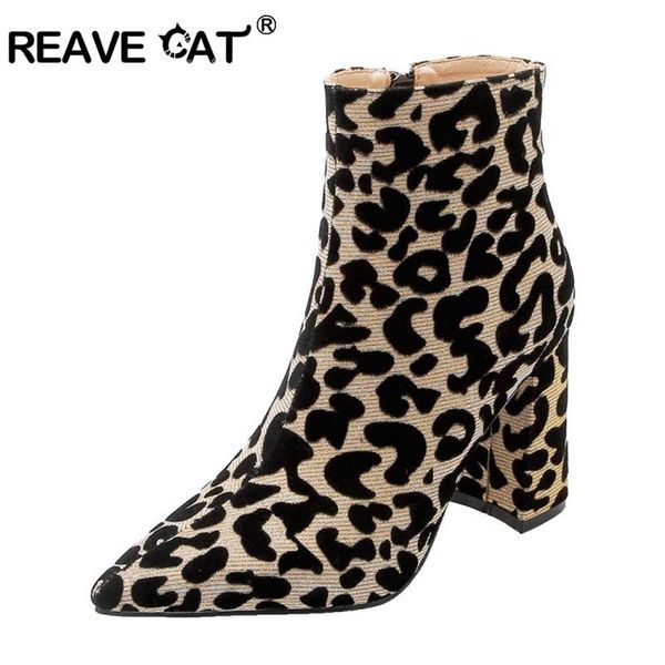 reave cat women ankle boots leopard color shoes woman zip boots high heels ankle female shoes booties warm fur, Black
reave cat women ankle boots leopard color shoes woman zip boots high heels ankle female shoes booties warm fur, Black