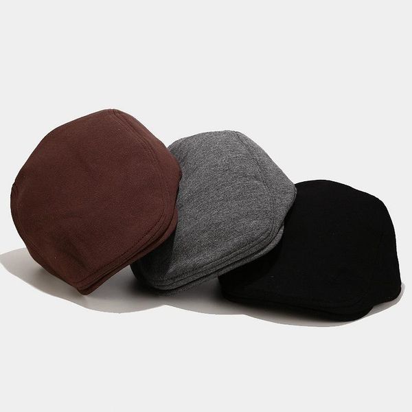 berets 2021 solid color sboy caps cotton flat peaked cap men and women painter beret hats 19, Blue;gray
berets 2021 solid color sboy caps cotton flat peaked cap men and women painter beret hats 19, Blue;gray