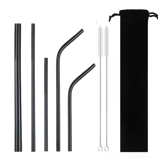 colorful reusable stainless steel straw 8-pcs metal straw with brush bag eco friendly smoothies drinking straws set bbyyaw
colorful reusable stainless steel straw 8-pcs metal straw with brush bag eco friendly smoothies drinking straws set bbyyaw